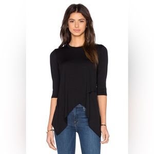 Benjamin Jay black tulip top, MSRP $55, size small